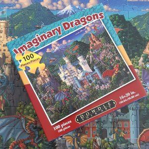 DOWDLE Imaginary Dragons 100 🧩 Puzzle